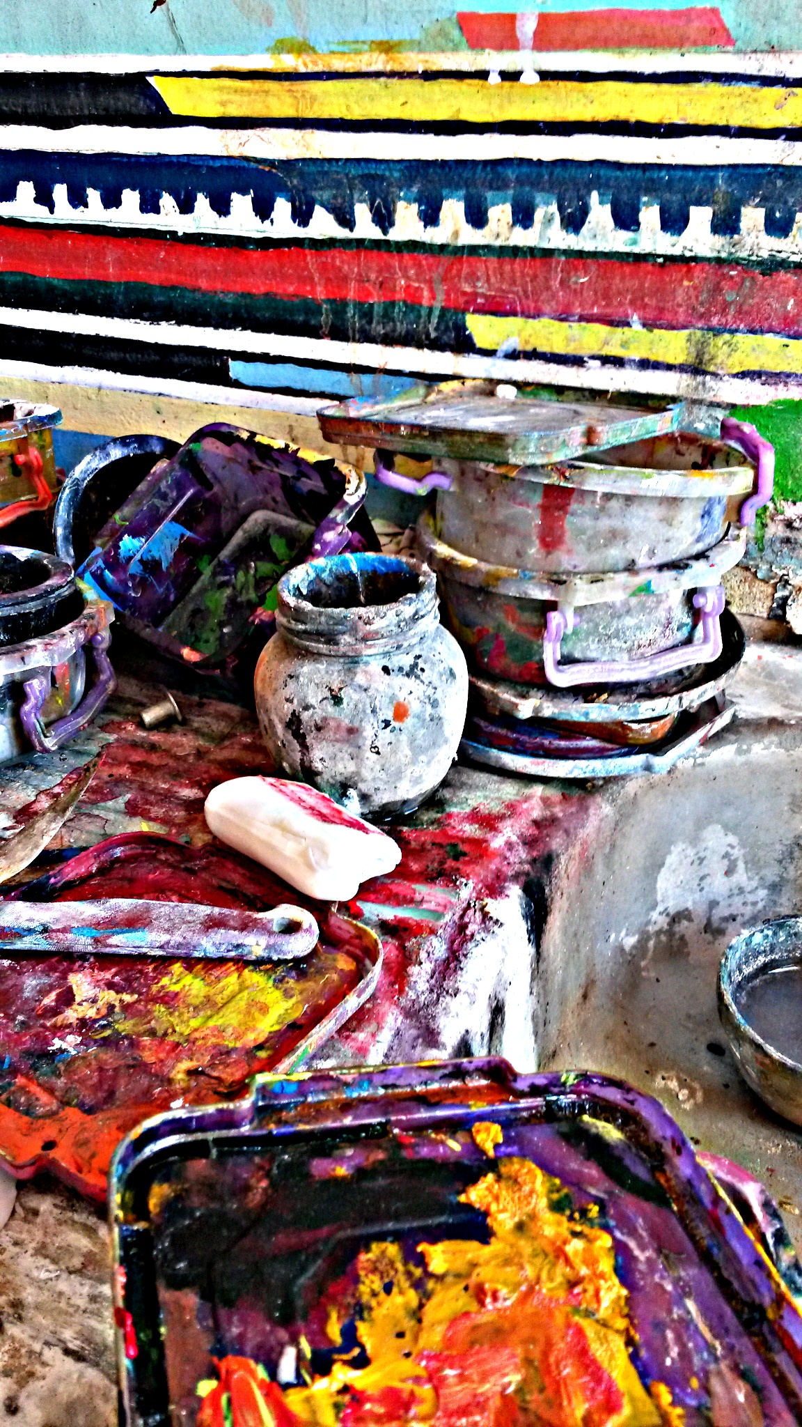 In Painting Workshop