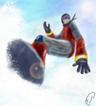 winter sports drawing contest winner